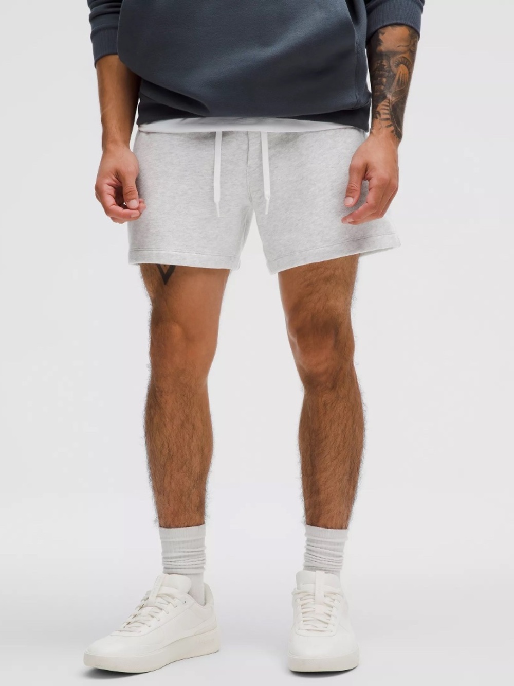 Lululemon Steady State Classic-Fit 5" Short (Heathered Core Grey)
